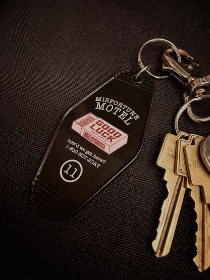 Motel Keychain - Misfortune Motel