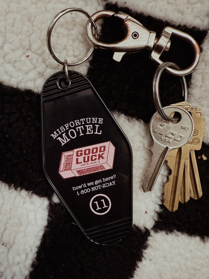Motel Keychain - Misfortune Motel