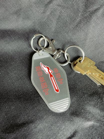 Motel Keychain - Burnt Out