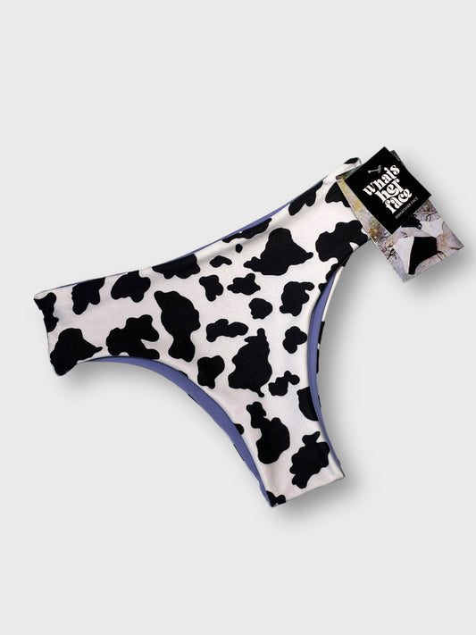 XSmall Charles Bottoms - Periwinkle/Cow