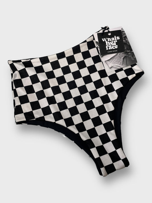 XSmall Highroad Bottoms - Checker/Black