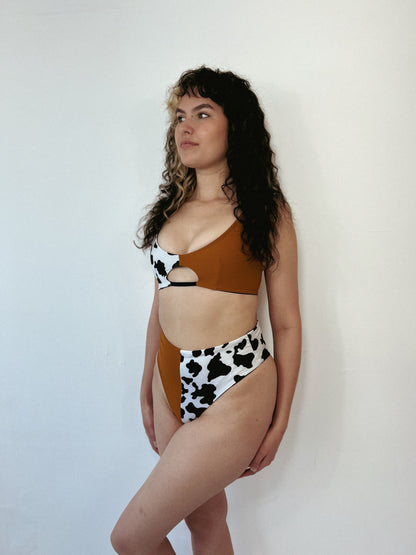 SMMR23 Coaster Bottoms - Cow & Gold