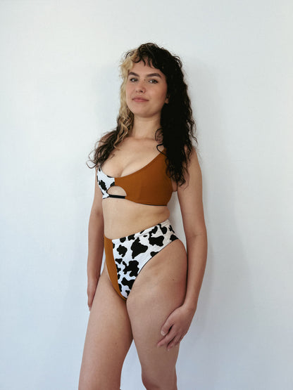 SMMR23 Coaster Bottoms - Cow & Gold