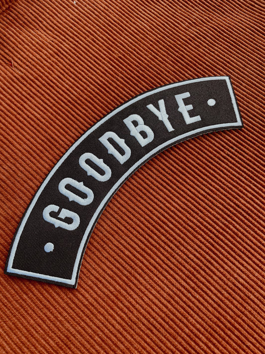 Patch - Large - Goodbye