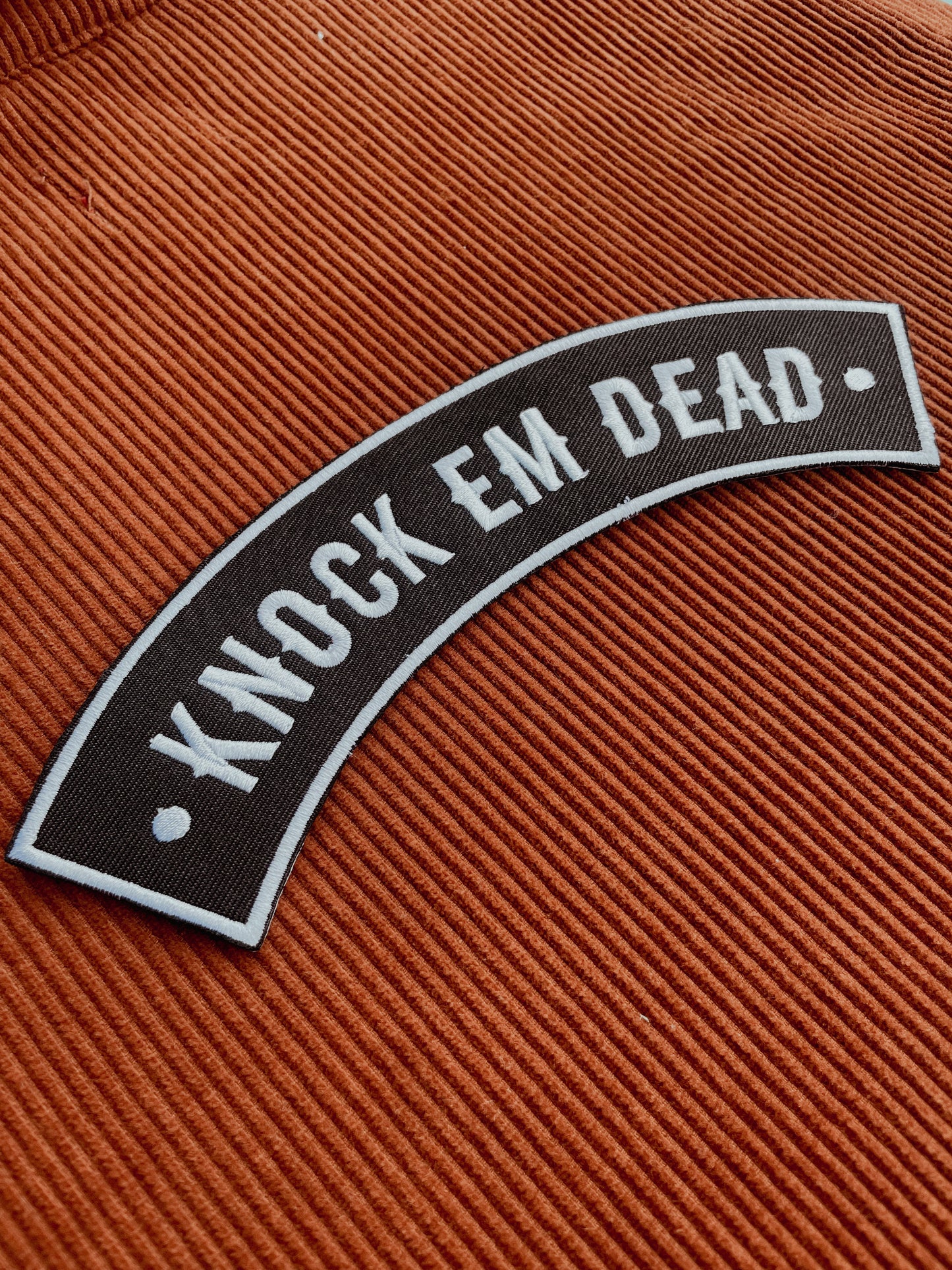 Patch - Large - Knock Em Dead