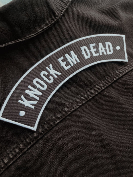 Patch - Large - Knock Em Dead