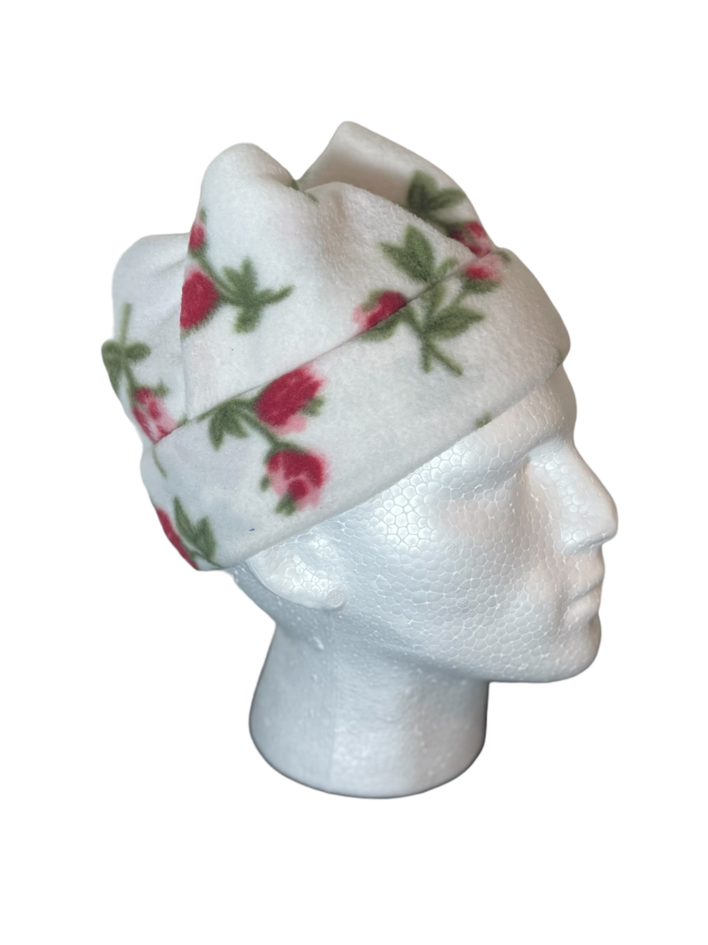 Crown Top Beanie - Flower
